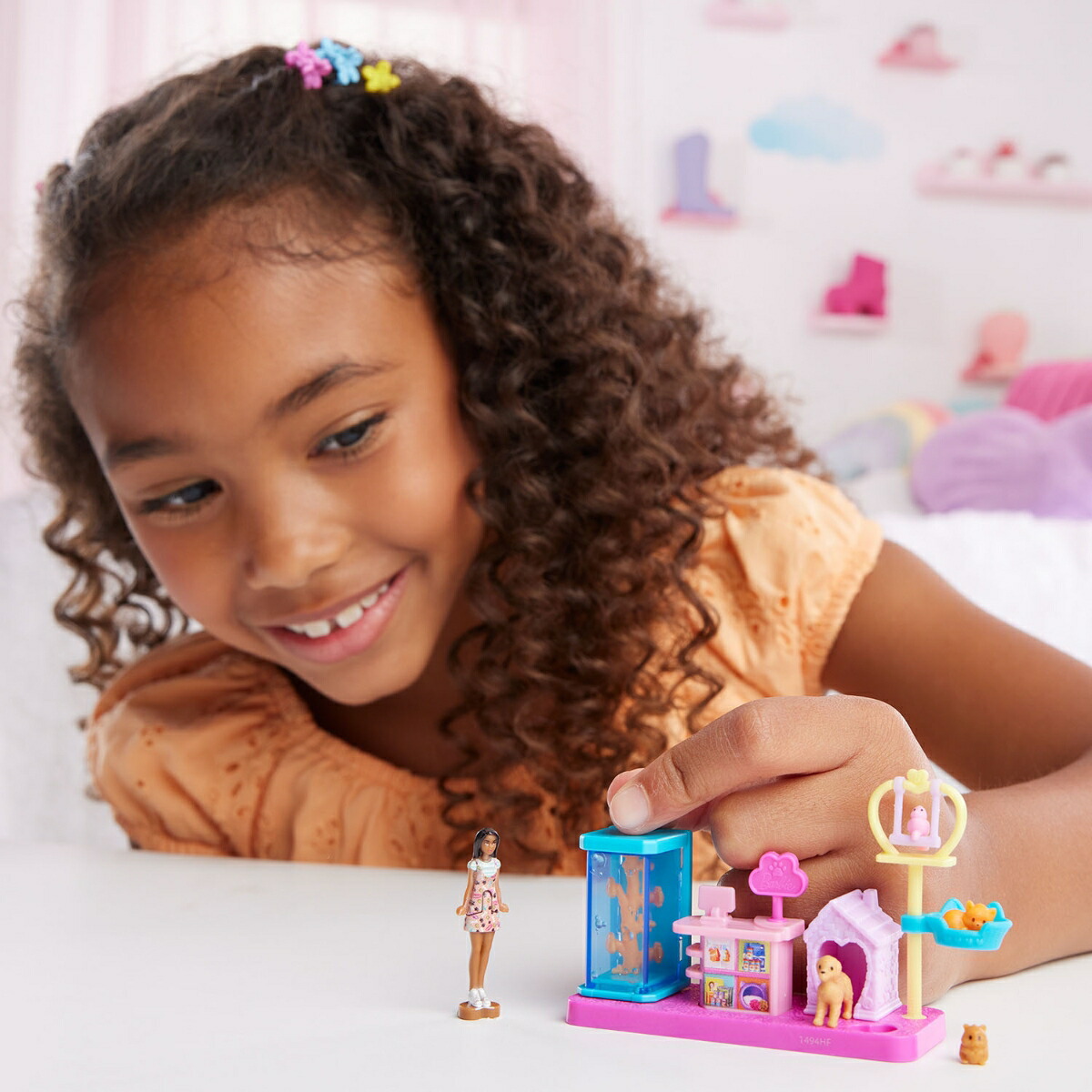 �С��ӡ�(Barbie)�ߥ˥С��ӡ����ɥڥåȥ���åפ��������ͷ����ϥ����ޤޤ��ȡ����ä�ͷ�ӥޥ������ɡ���1���եץ쥤���å�6�Ф���ԥ�JCR30