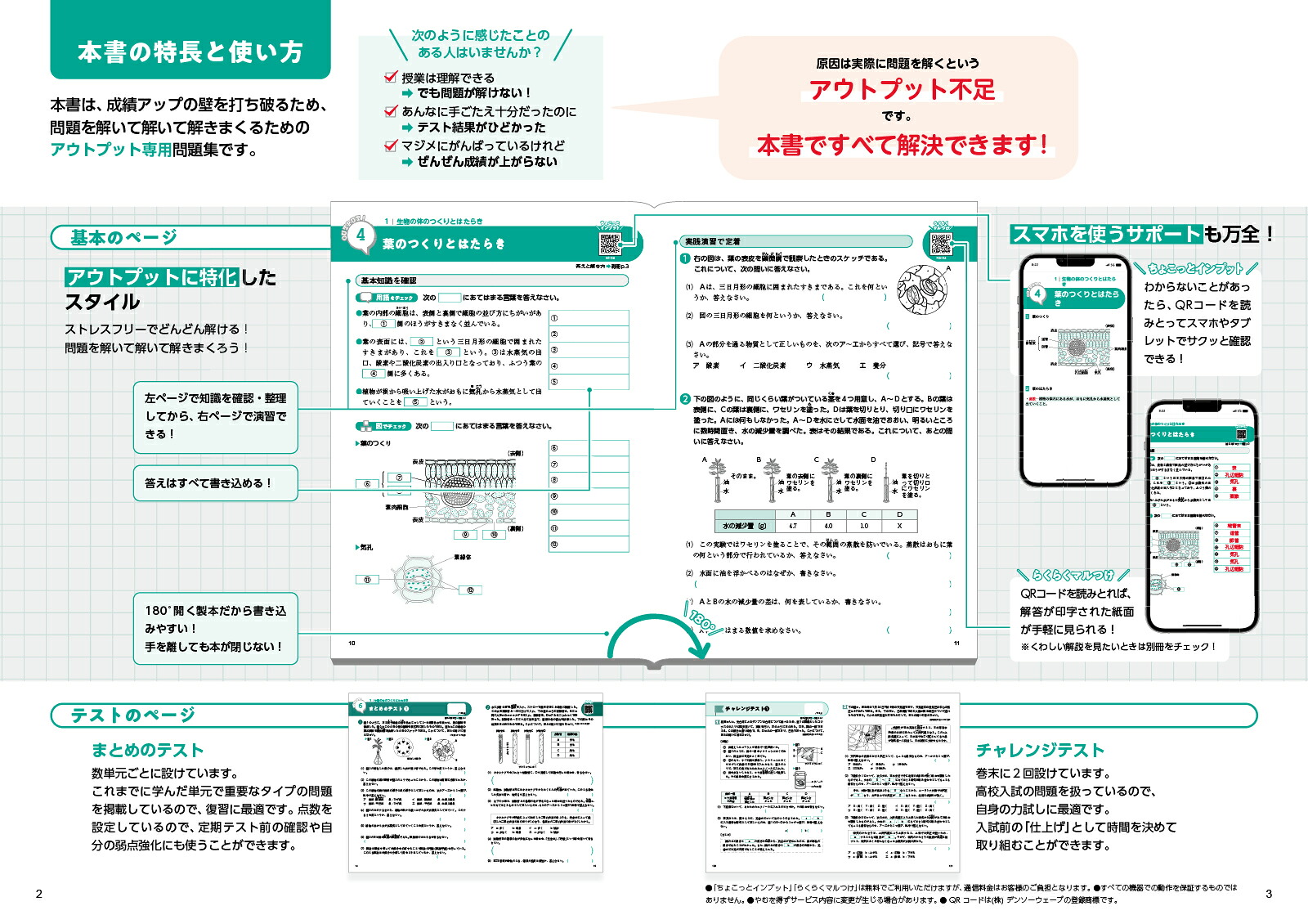 アウトプット専用問題集中2理科[文英堂編集部]