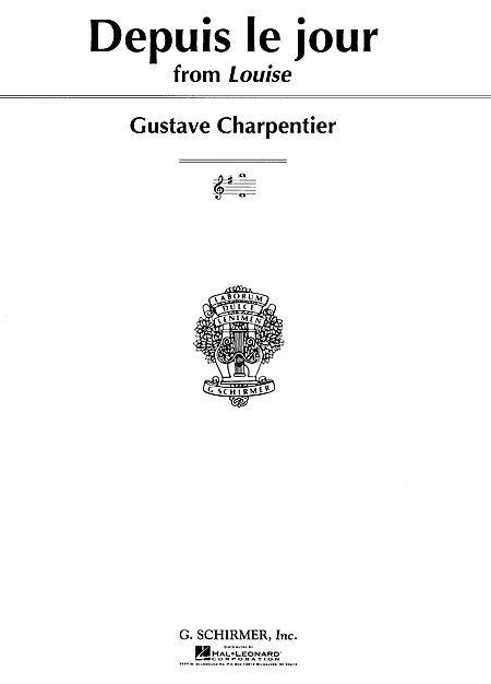楽天ブックス 輸入楽譜 シャルパンティエ Custave オペラ ルイーズ 第3幕より その日から ソプラノ 仏語 英語 シャルパンティエ Custave 本
