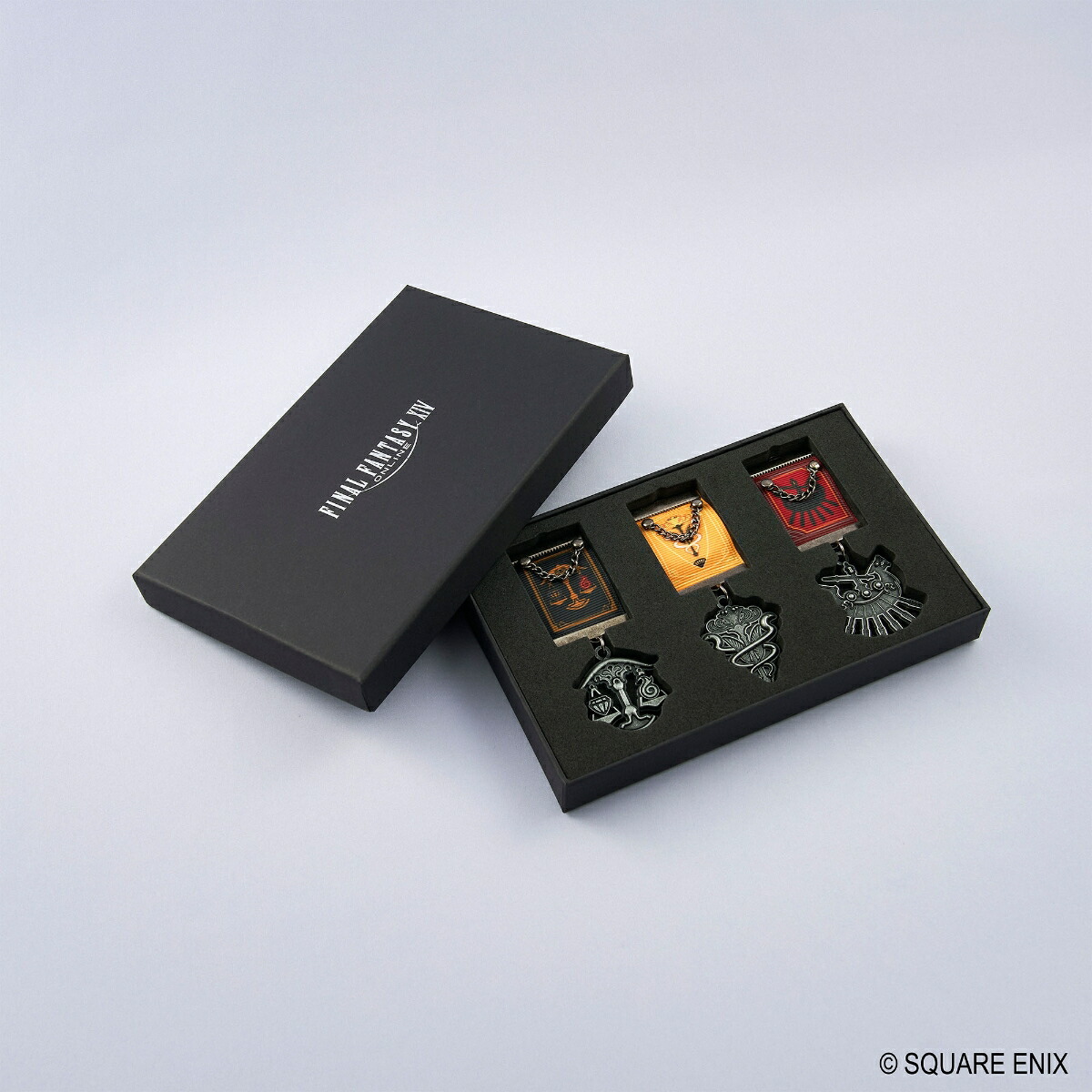 ファイナルファンタジーXIV エオルゼア三国勲章風ブローチセット画像