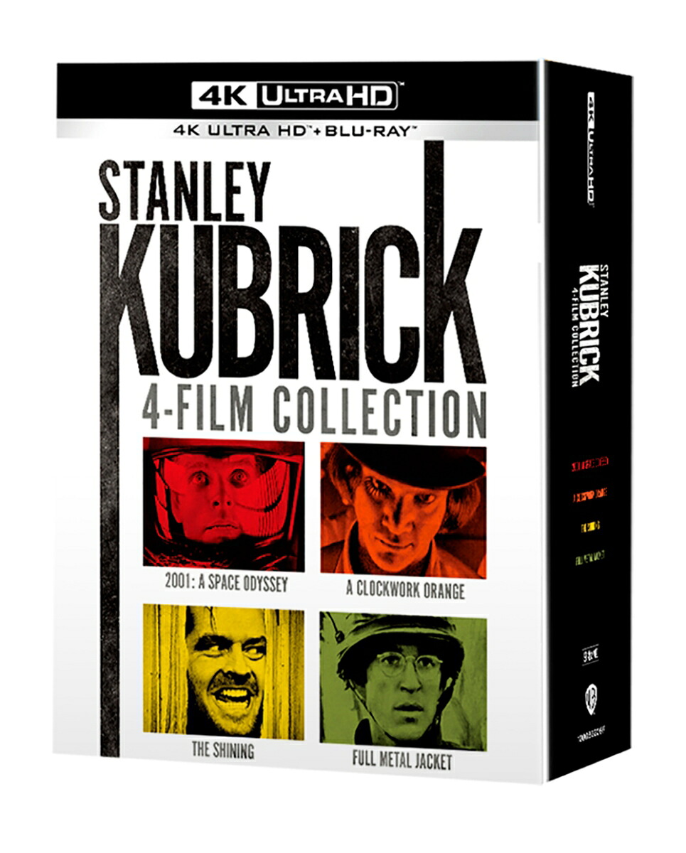 【初回仕様】スタンリー・キューブリック4-Filmコレクション＜4KULTRAHD&ブルーレイセット＞(9枚組)【4KULTRAHD】[キア・デュリア]
