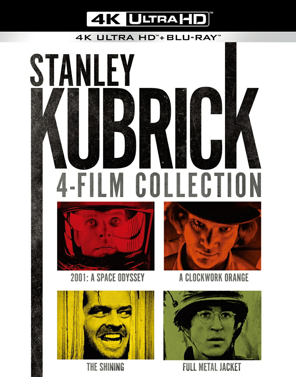 【初回仕様】スタンリー・キューブリック4-Filmコレクション＜4KULTRAHD&ブルーレイセット＞(9枚組)【4KULTRAHD】[キア・デュリア]