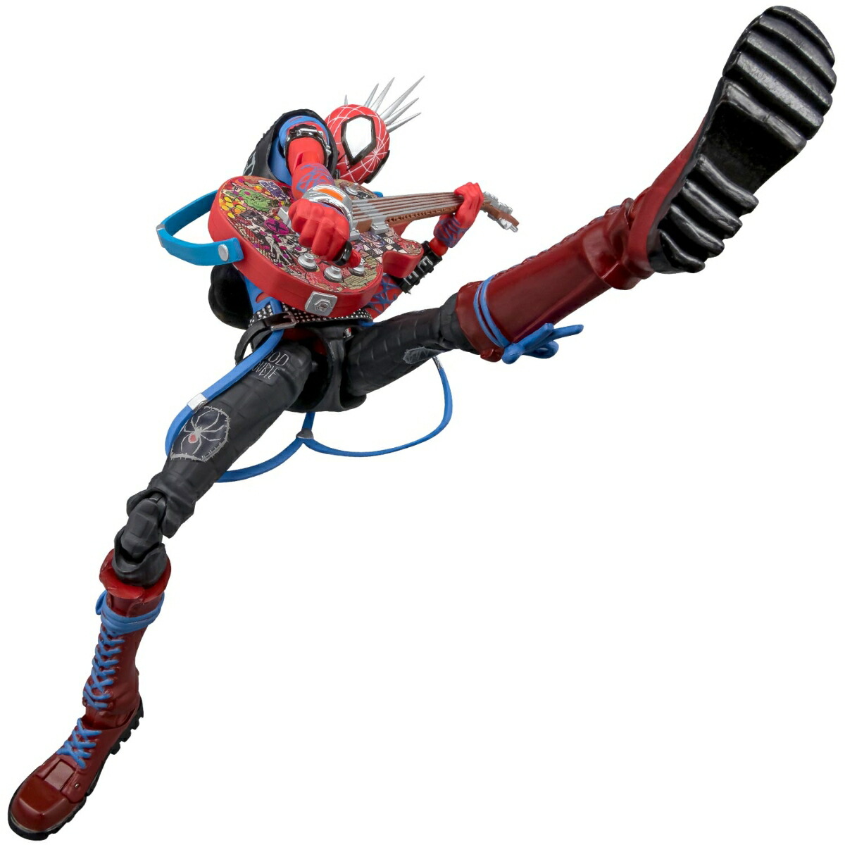 『スパイダーマン：アクロス・ザ・スパイダーバース』 SVアクション スパイダー・パンク 【SN000724】 (塗装済み可動フィギュア)画像