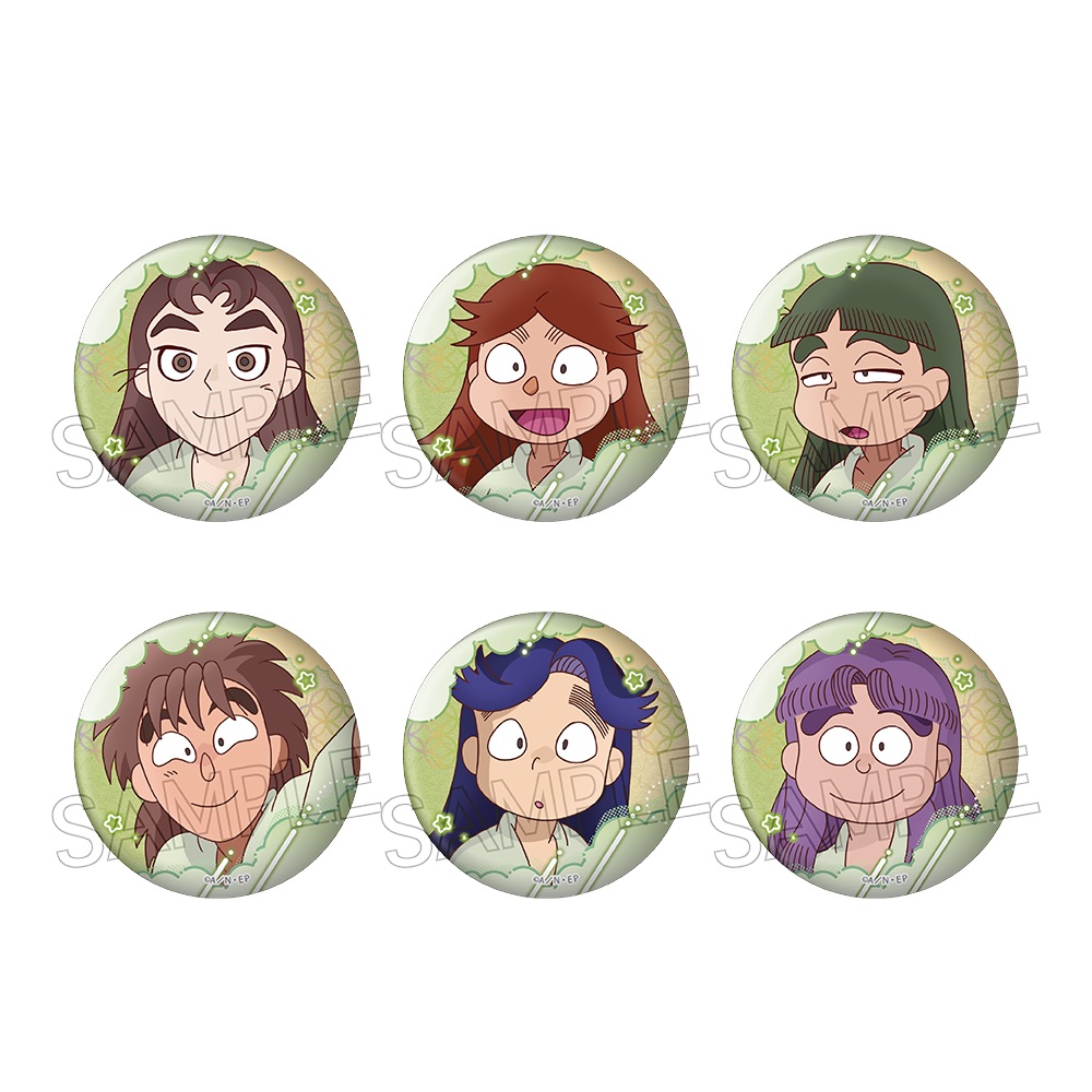 忍たま 乱太郎 百面相 缶バッジ 寝巻き姿の段 潮江 文次郎 セット 忍たま乱太郎 百面相缶バッジ 寝巻き姿の段 - 株式会社ツインクル