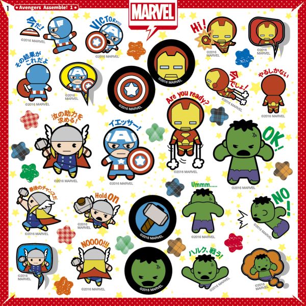 Marvel S Sticker Book Marvel カワイイ アベンジャーズ シールブック 540枚 講談社 9784062864947 本 楽天ブックス