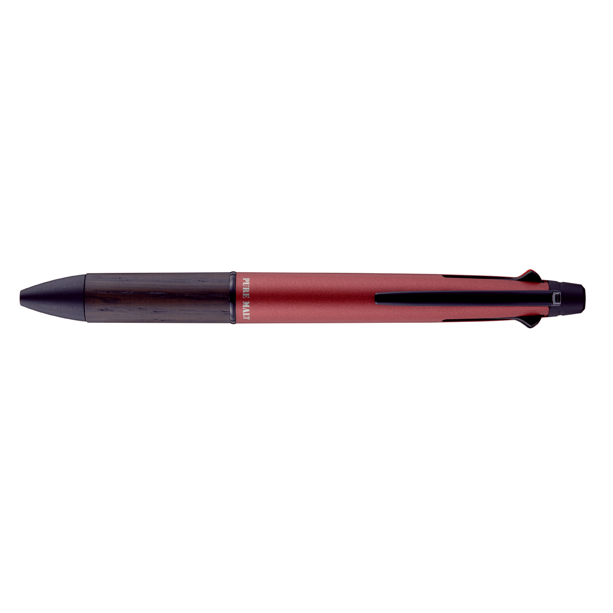ピュアモルト　ジェットストリームインサイド　4＆1　5機能ペン　カーマイン 多色ボールペン・マルチペン （文具(Stationary)）