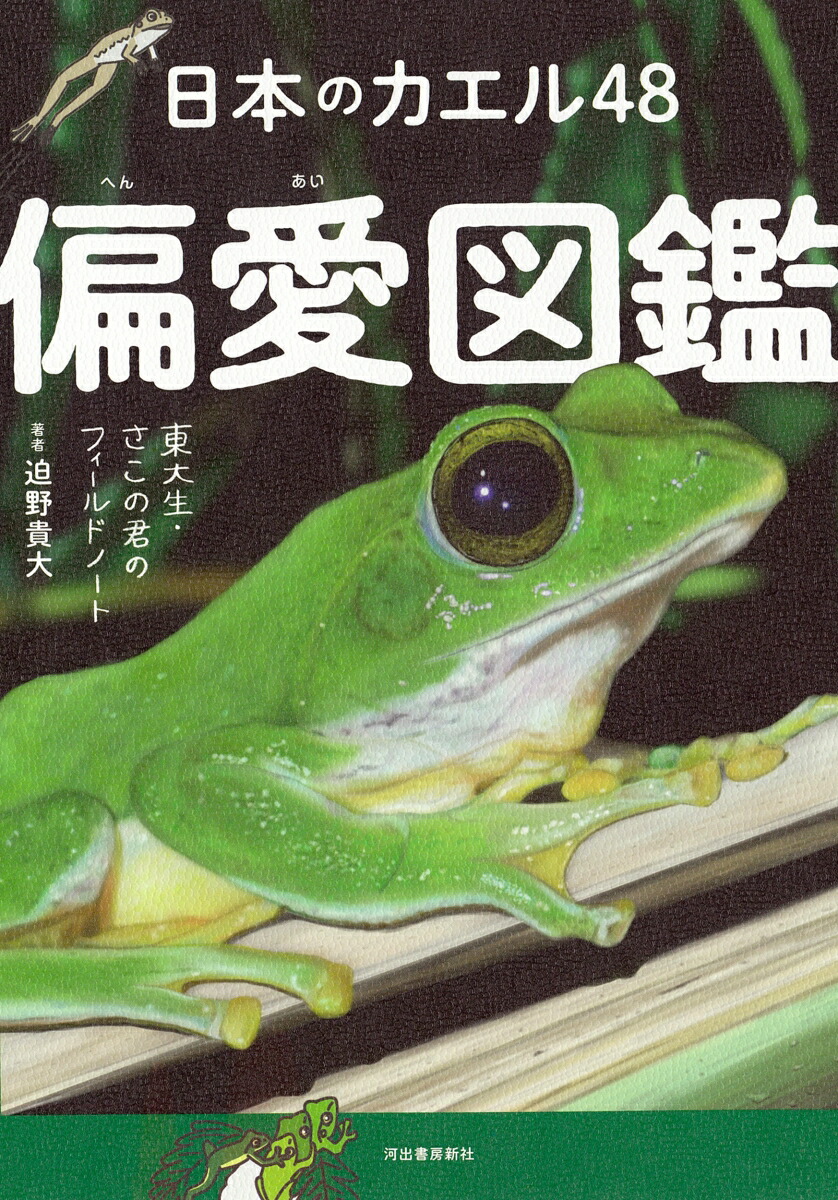 日本のカエル48　偏愛図鑑画像