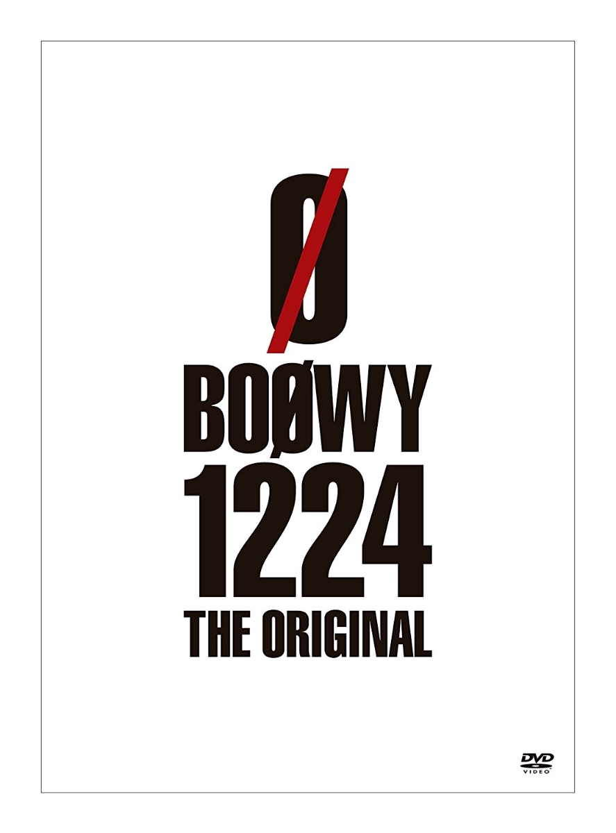 楽天ブックス: 1224 -THE ORIGINAL- - BOOWY - 4988031255018 : DVD