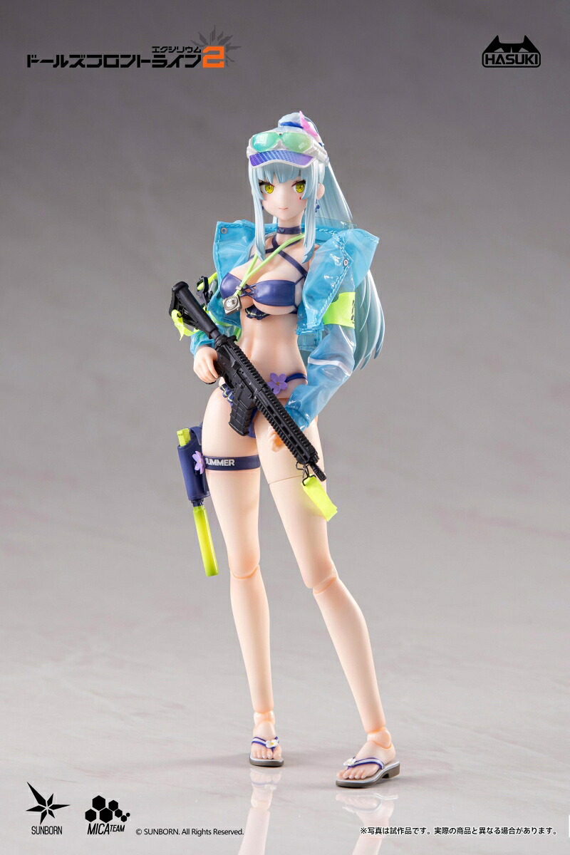pocketartPA013『ドールズフロントライン2：エクシリウム』クルカイ蒼き軌跡Ver.通常版1/12完成品アクションフィギュア(フィギュア)
