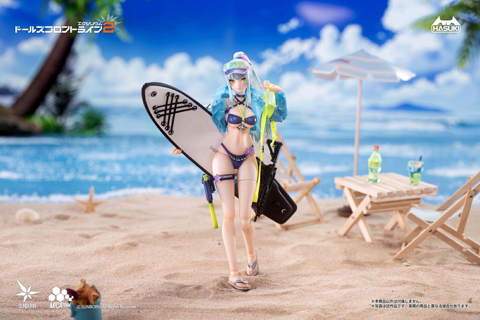 pocketartPA013『ドールズフロントライン2：エクシリウム』クルカイ蒼き軌跡Ver.通常版1/12完成品アクションフィギュア(フィギュア)