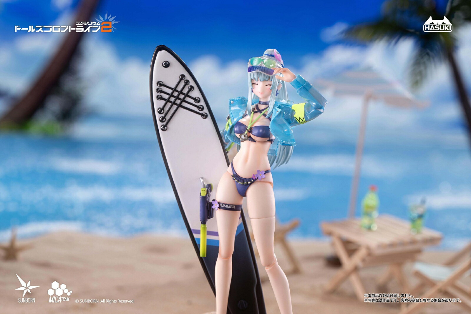 pocketartPA013『ドールズフロントライン2：エクシリウム』クルカイ蒼き軌跡Ver.通常版1/12完成品アクションフィギュア(フィギュア)