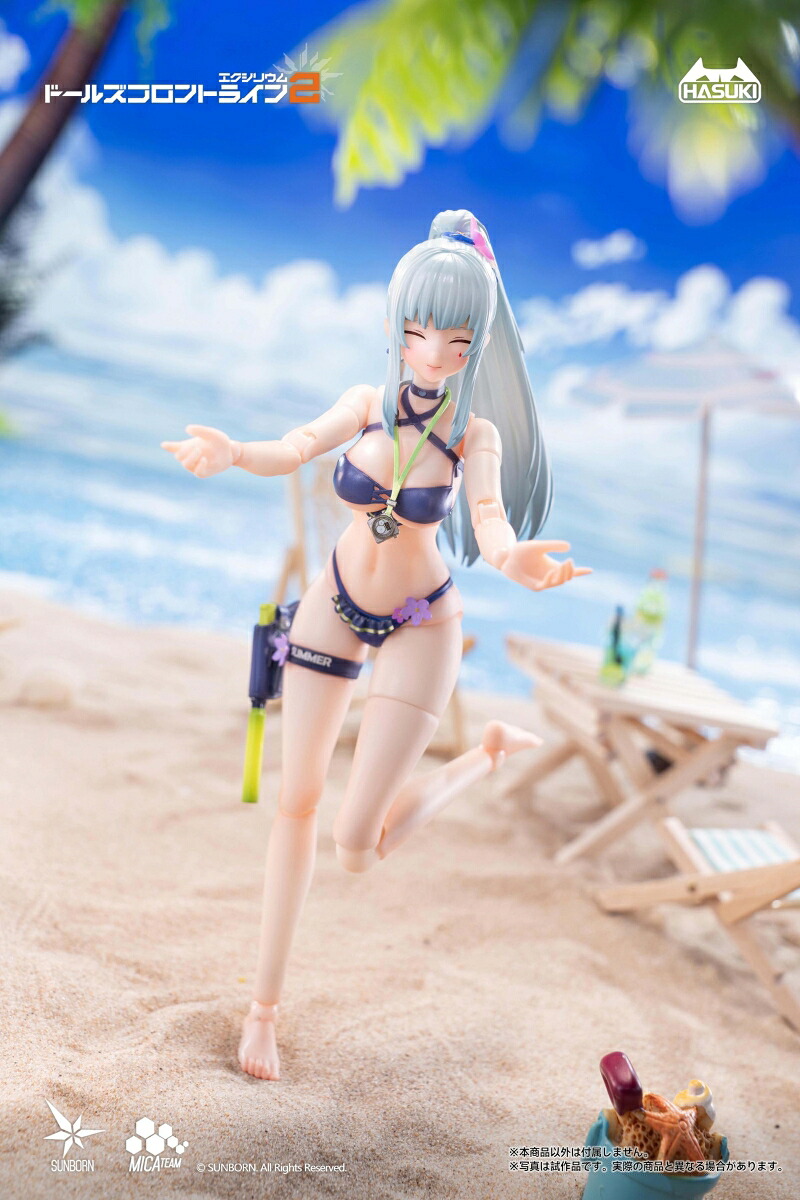 pocketartPA013『ドールズフロントライン2：エクシリウム』クルカイ蒼き軌跡Ver.通常版1/12完成品アクションフィギュア(フィギュア)