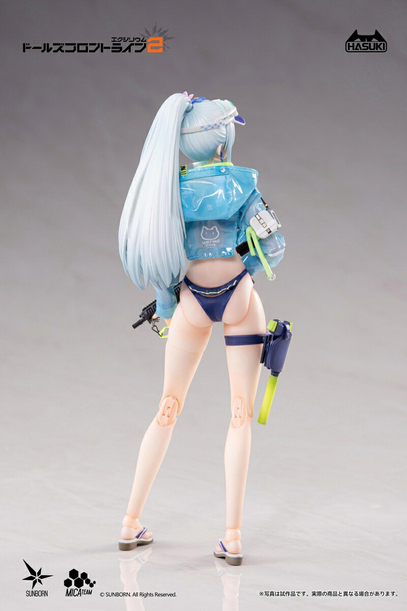 pocketartPA013『ドールズフロントライン2：エクシリウム』クルカイ蒼き軌跡Ver.通常版1/12完成品アクションフィギュア(フィギュア)