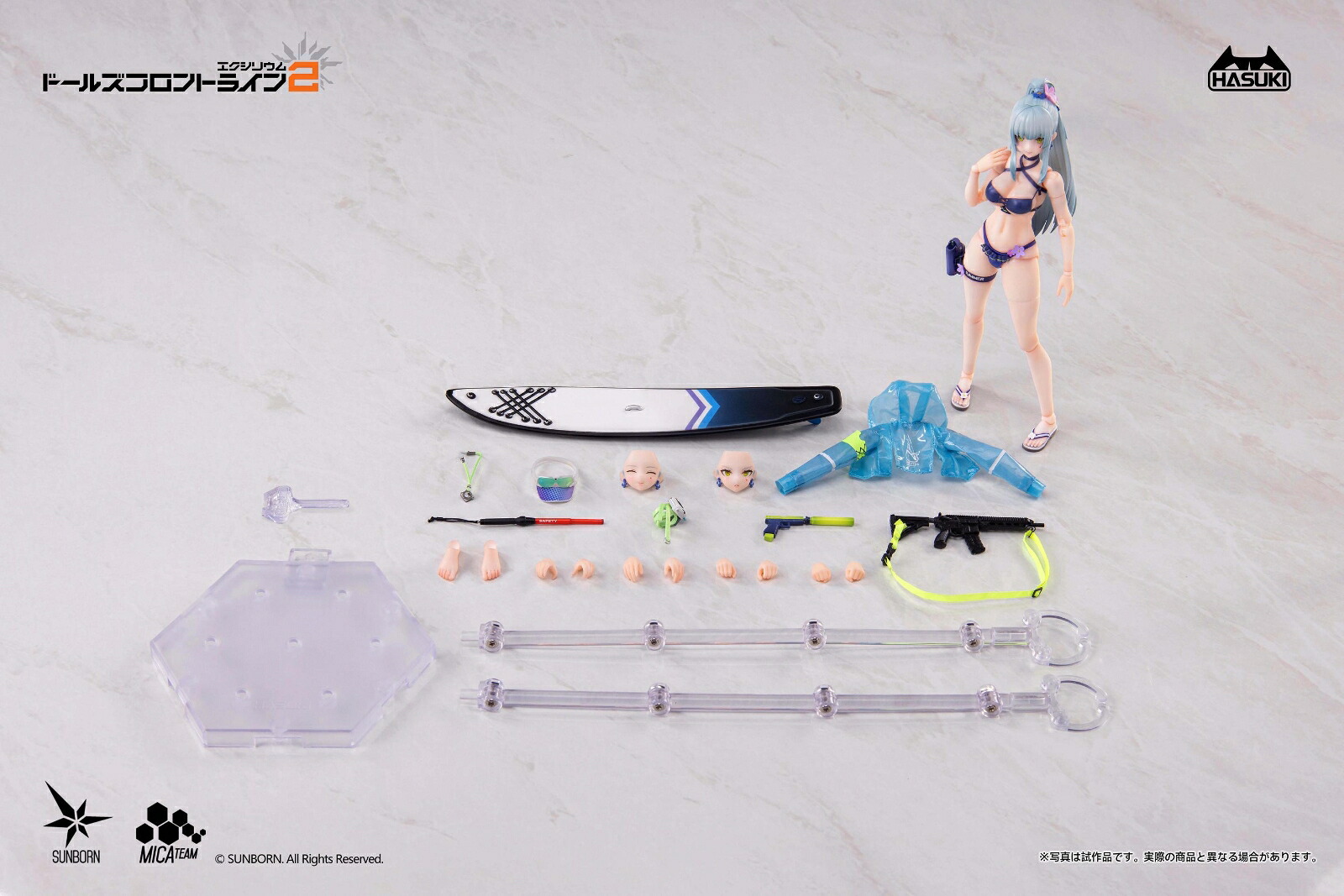 pocketartPA013『ドールズフロントライン2：エクシリウム』クルカイ蒼き軌跡Ver.通常版1/12完成品アクションフィギュア(フィギュア)