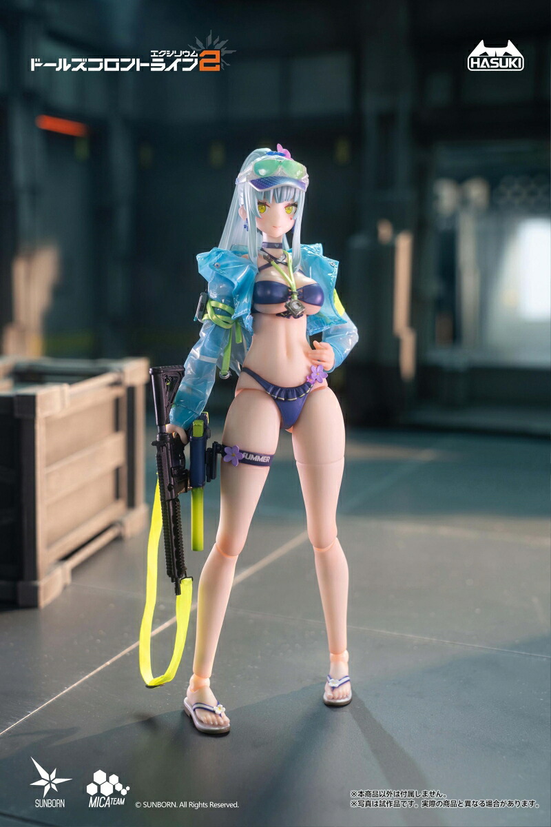 pocketartPA013『ドールズフロントライン2：エクシリウム』クルカイ蒼き軌跡Ver.通常版1/12完成品アクションフィギュア(フィギュア)
