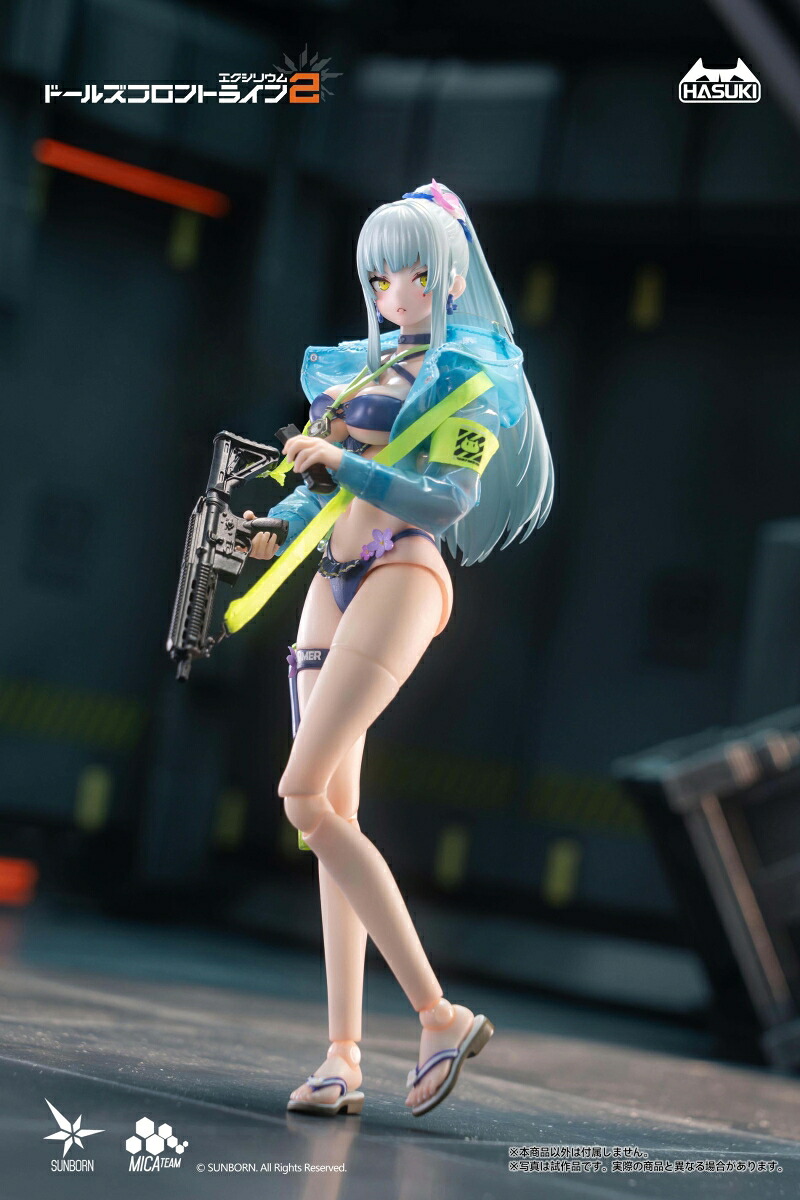 pocketartPA013『ドールズフロントライン2：エクシリウム』クルカイ蒼き軌跡Ver.通常版1/12完成品アクションフィギュア(フィギュア)