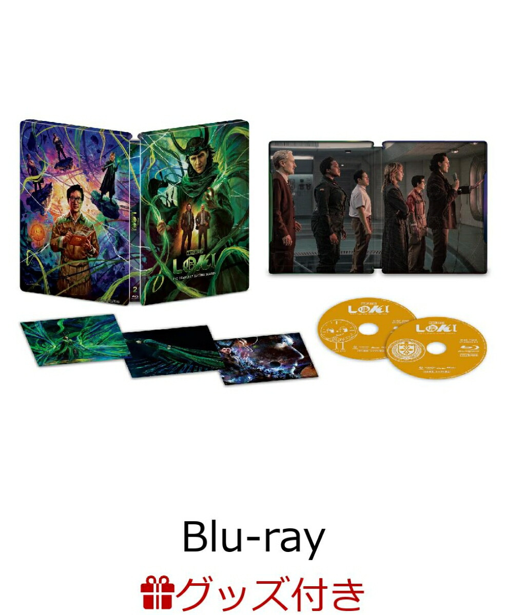 【数量限定グッズ】ロキシーズン2Blu-rayコレクターズ・エディションスチールブック(数量限定)【Blu-ray】(Tシャツ)