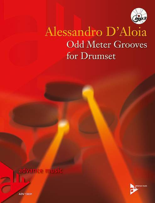 【輸入楽譜】D'ALOIA, Alessandro: Odd Meter Grooves(MP3 CD付)画像