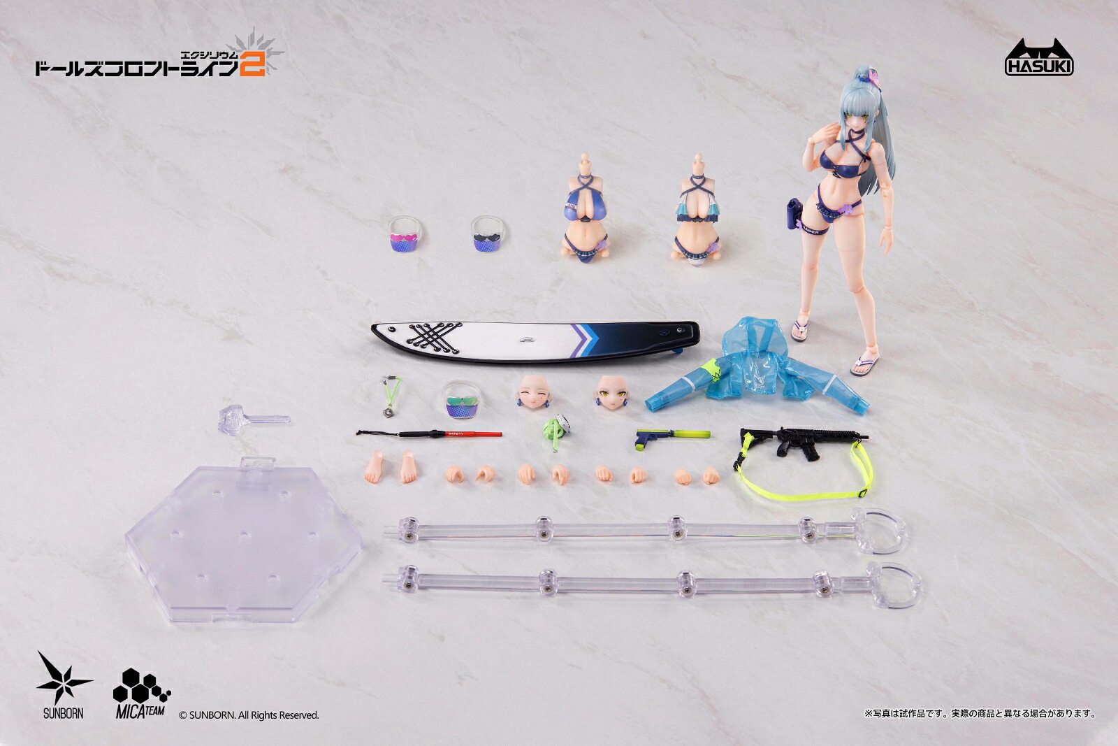 pocketartPA013『ドールズフロントライン2：エクシリウム』クルカイ蒼き軌跡Ver.豪華版1/12完成品アクションフィギュア(フィギュア)