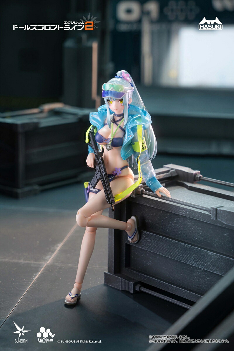 pocketartPA013『ドールズフロントライン2：エクシリウム』クルカイ蒼き軌跡Ver.豪華版1/12完成品アクションフィギュア(フィギュア)
