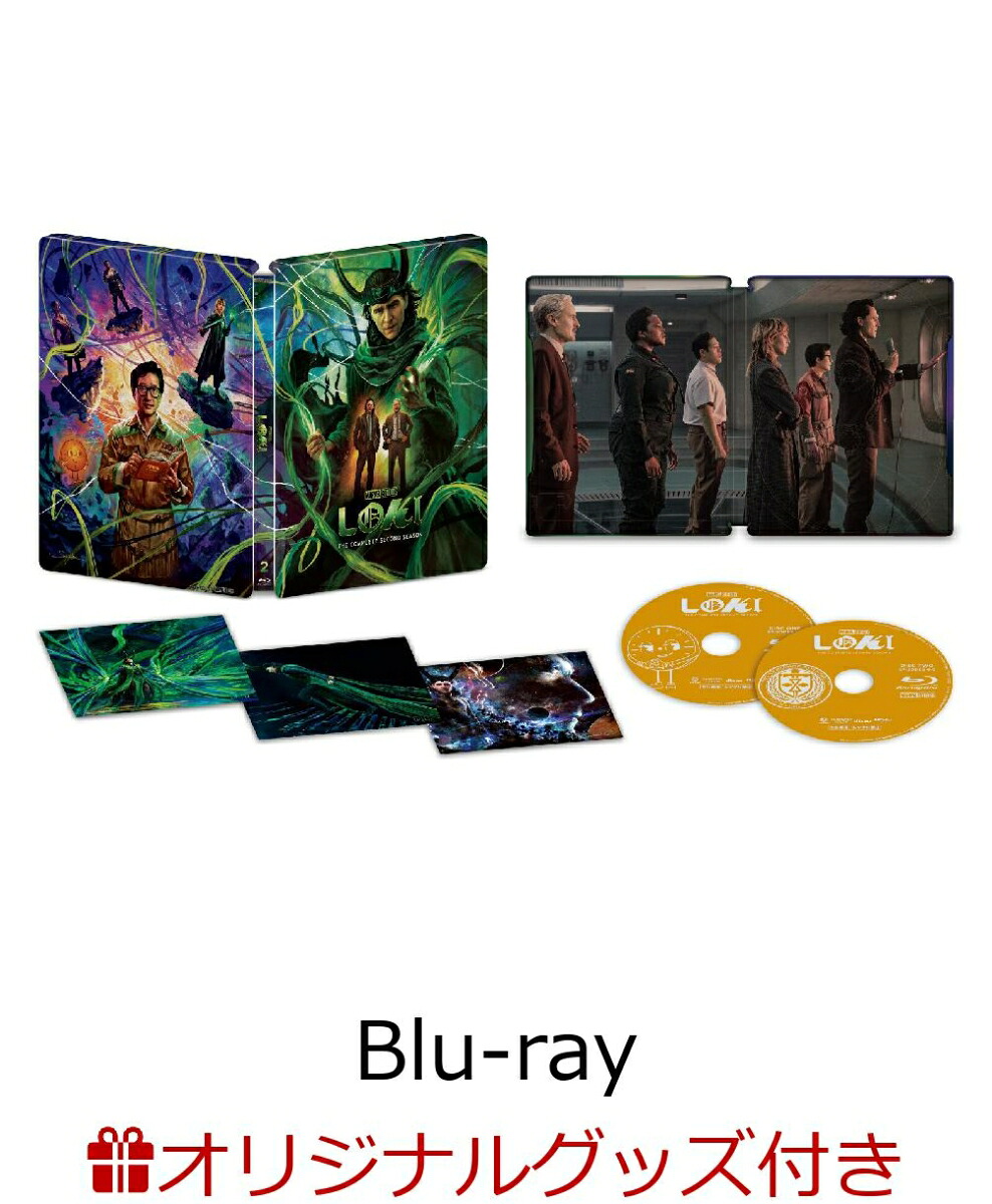 【楽天ブックス限定グッズ】【数量限定グッズ】ロキシーズン2Blu-rayコレクターズ・エディションスチールブック(数量限定)【Blu-ray】(Tシャツ)(キャラファイングラフ)