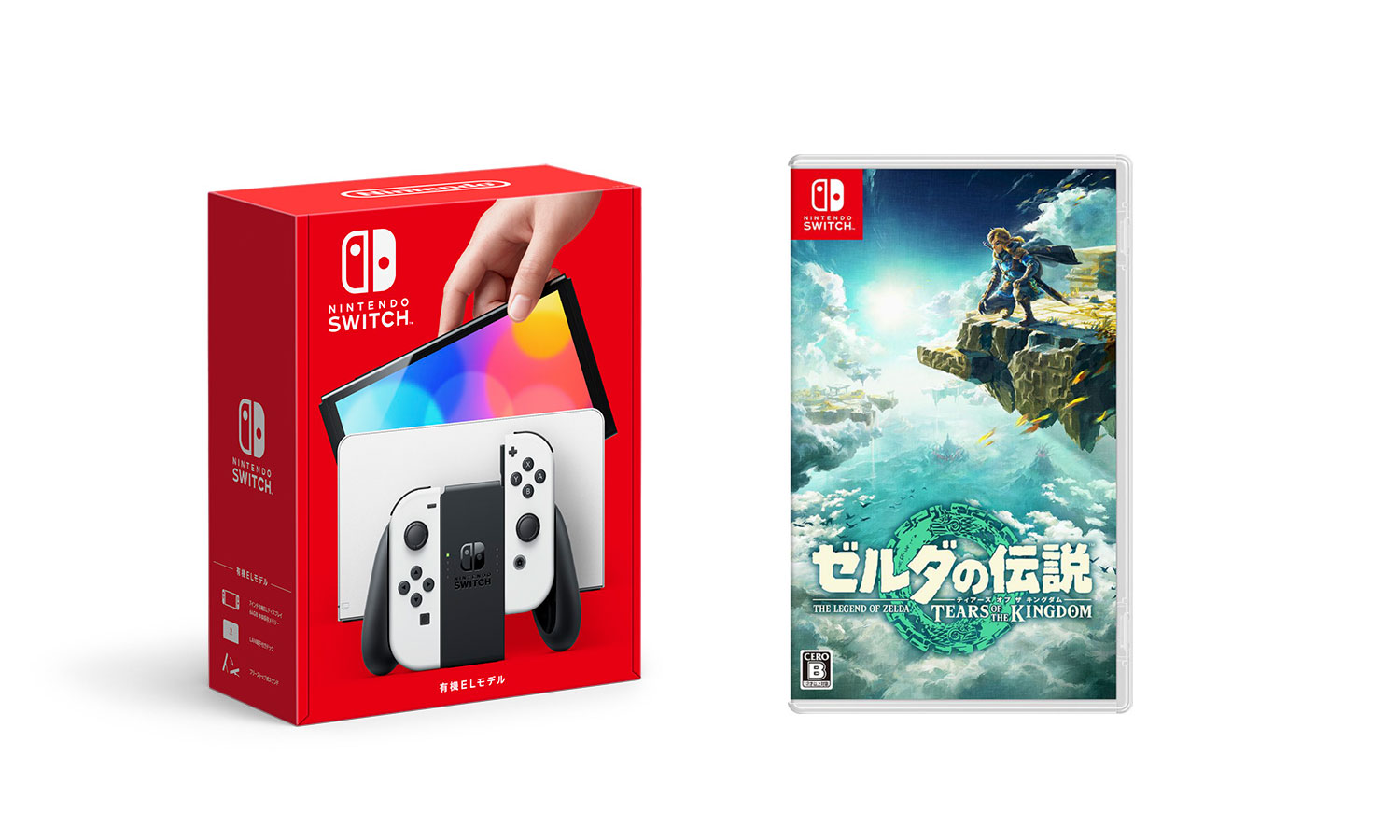 Nintendo Switch 有機ELモデル ゼルダ-