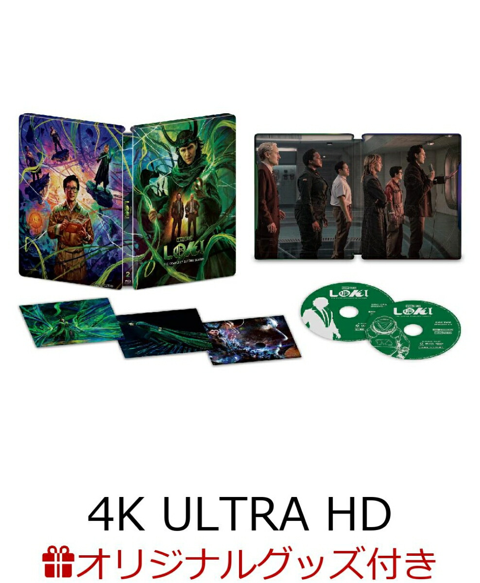 【楽天ブックス限定グッズ】【数量限定グッズ】ロキシーズン24KUHDコレクターズ・エディションスチールブック(数量限定)【4KULTRAHD】(Tシャツ)(キャラファイングラフ)