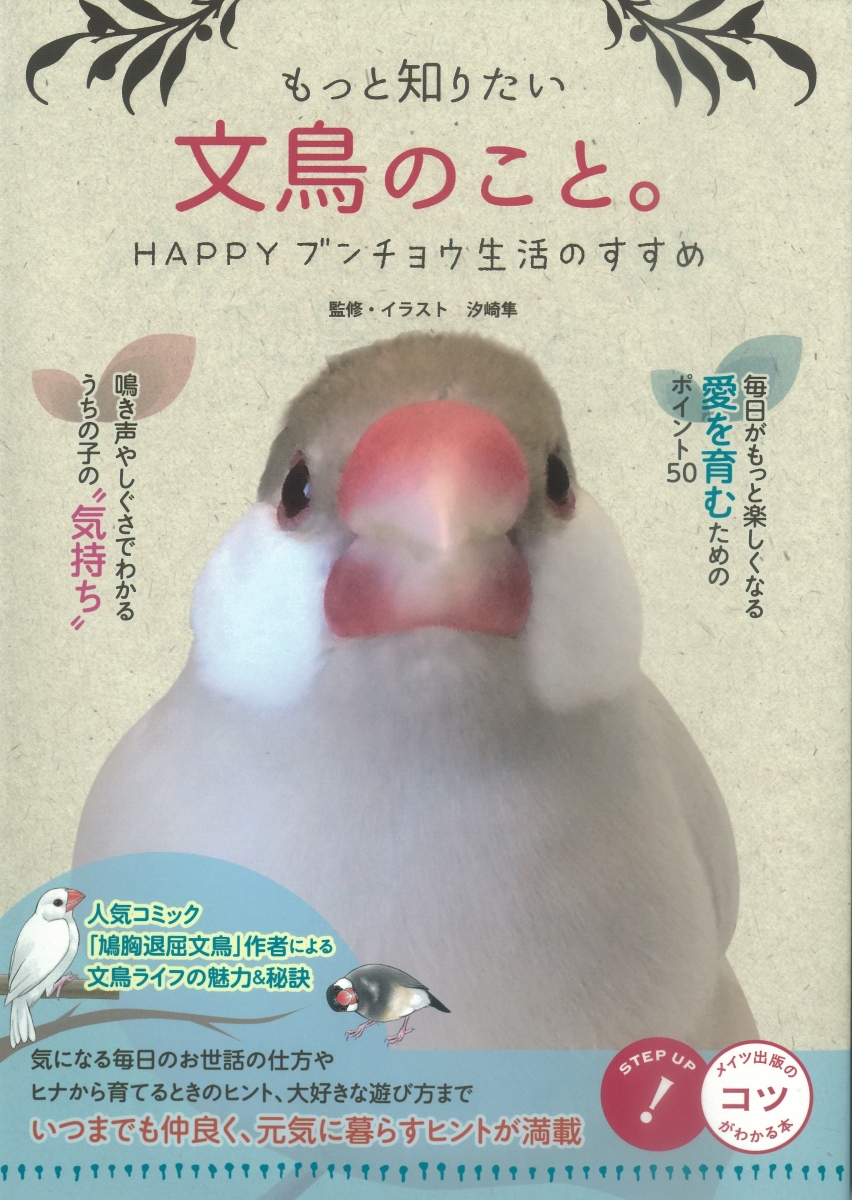 楽天ブックス もっと知りたい文鳥のこと Happyブンチョウ生活のすすめ 汐崎 隼 本