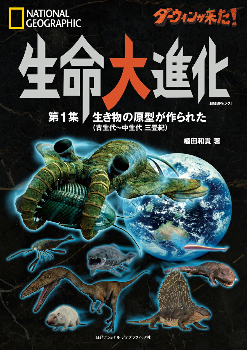 古生代の生物 4巻セット 箱 ポスター付き ご予約品
