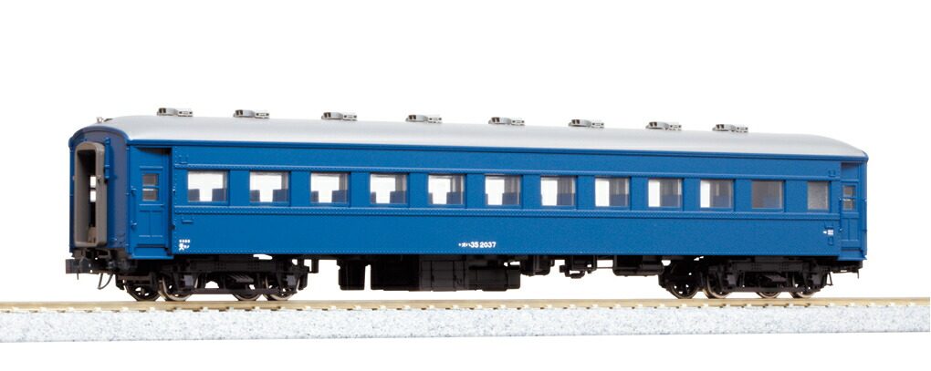 楽天市場】HO オハ35系 オハフ33(茶)【KATO・1-514】「鉄道模型
