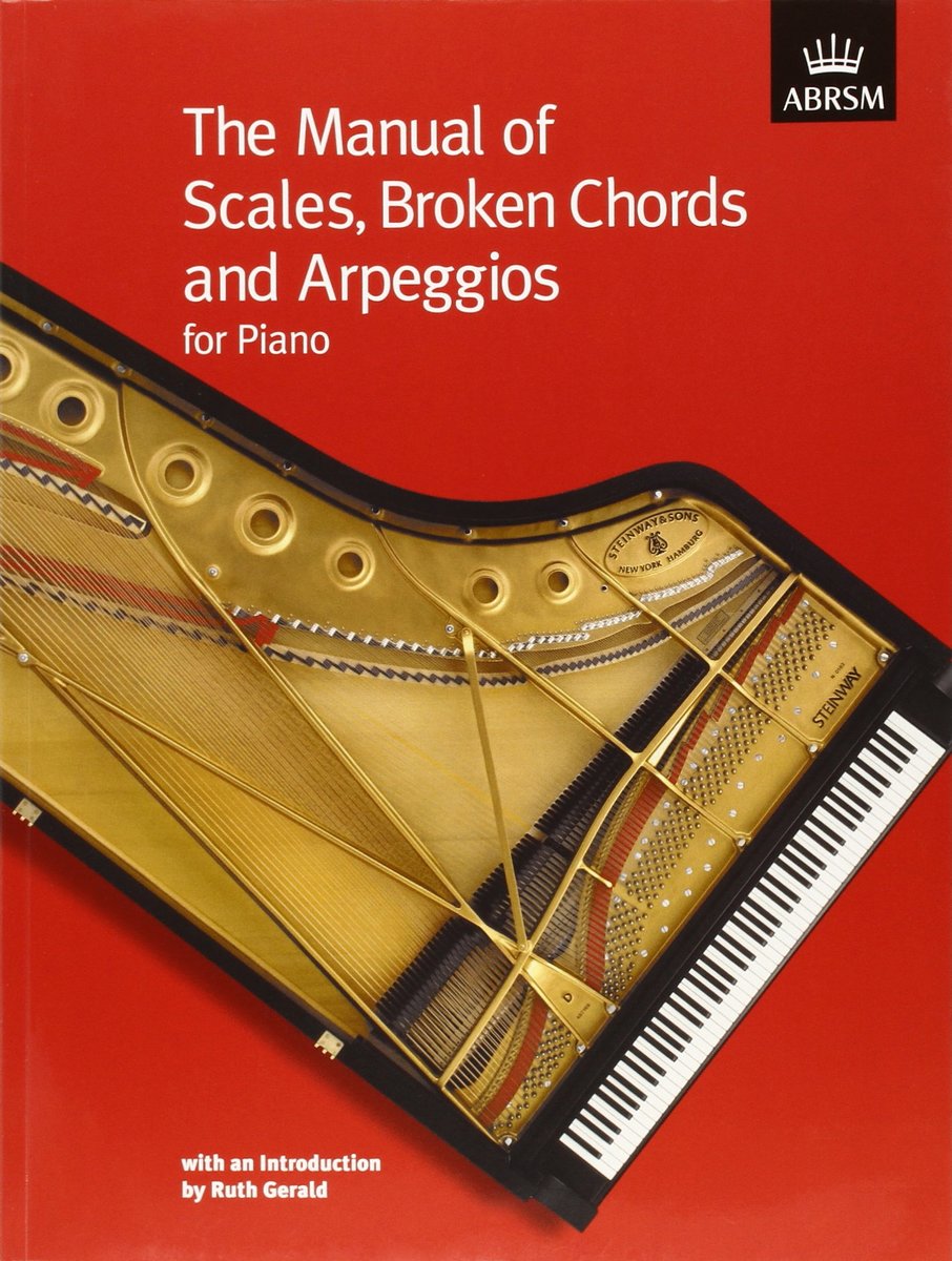 【輸入楽譜】英国王立音楽検定(ABRSM) ピアノ・スケール課題曲集: The Manual of Scales, Broken Chords & Arpeggios画像