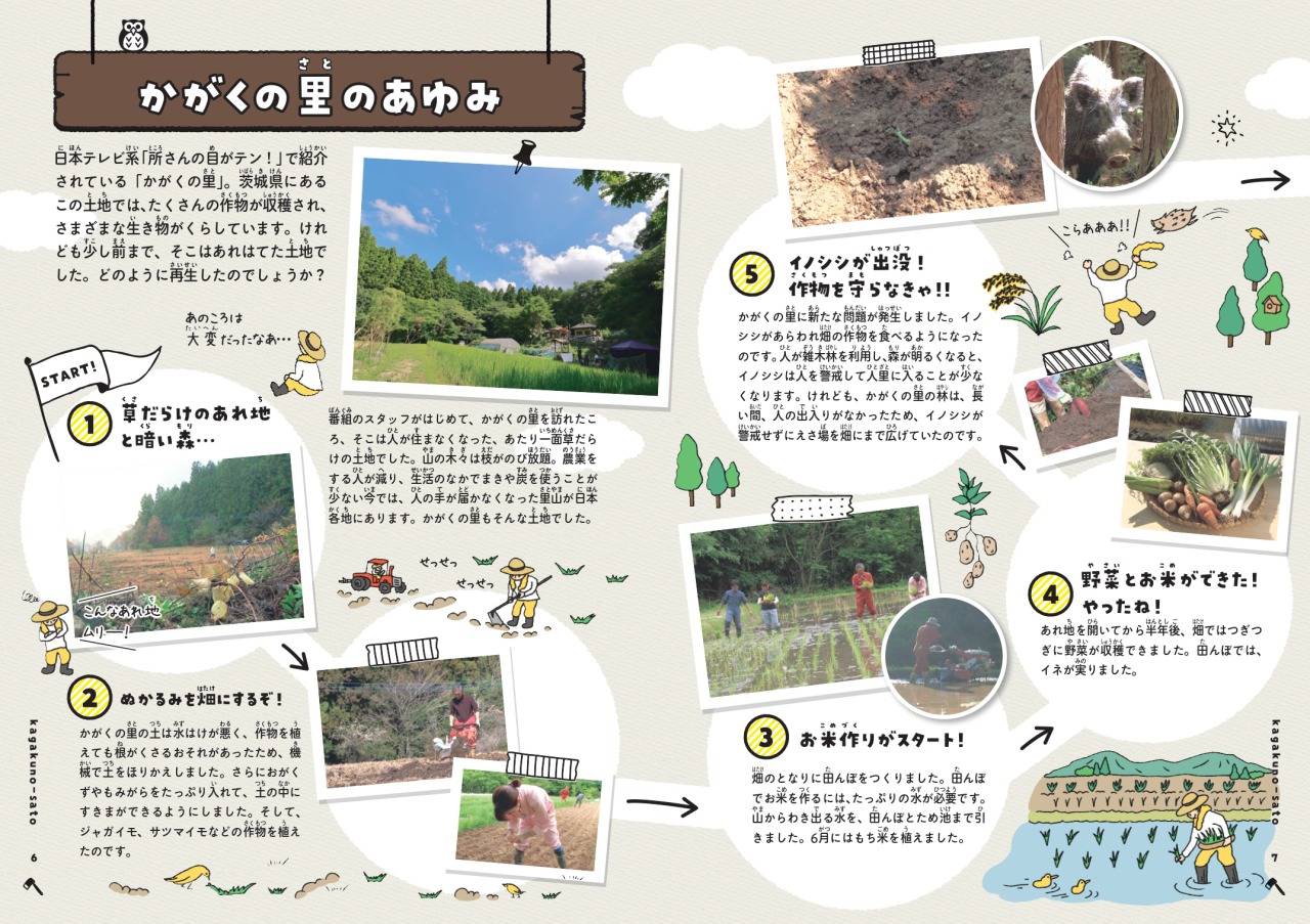 里山の生き物図鑑 所さんの目がテン！かがくの里×学研の図鑑LIVE