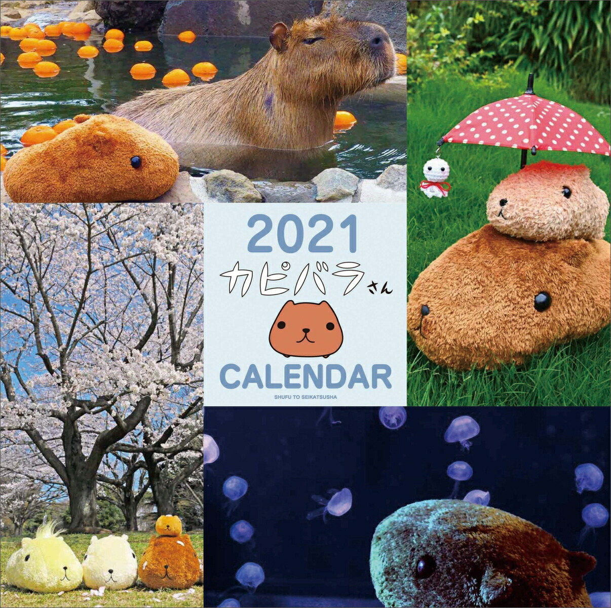 楽天ブックス 21 カピバラさん 壁かけカレンダー 主婦と生活社 本