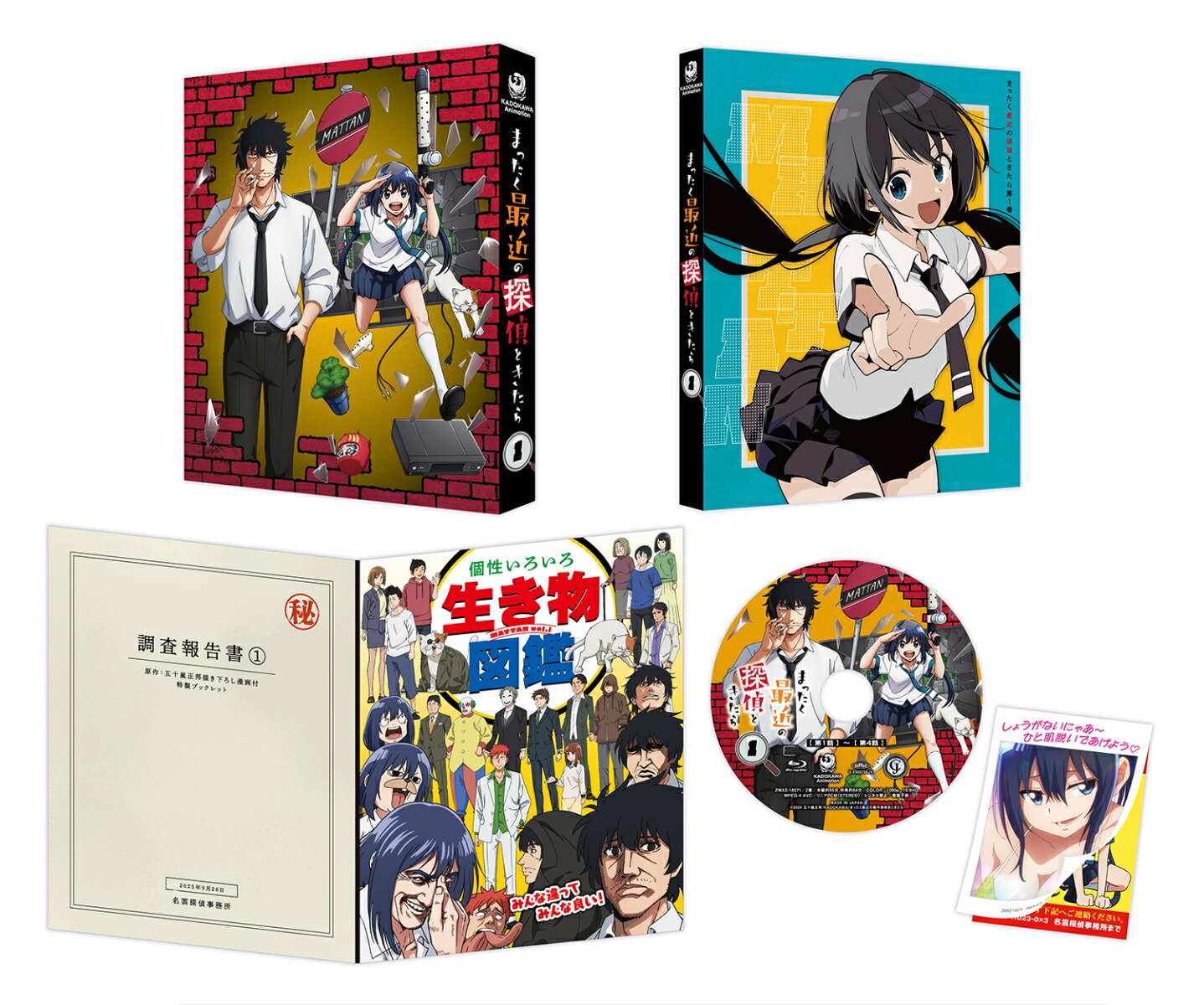 ブックス: まったく最近の探偵ときたら 第1巻【Blu-ray】 - 五十嵐正邦 - 4935228215157 : DVD