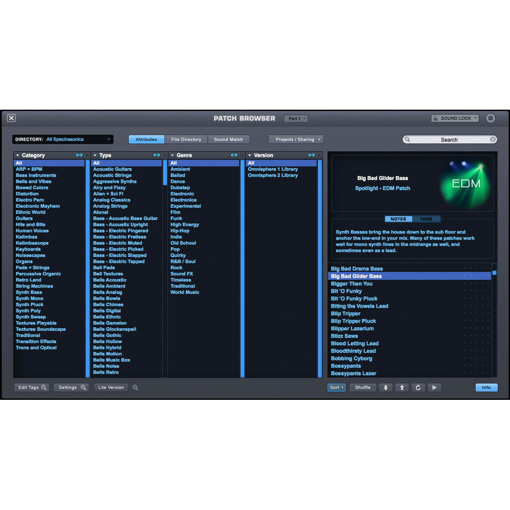ブックス: Spectrasonics Omnisphere 2 ソフトウェア・シンセサイザー - Spectrasonics - 4534217775209 : PCソフト・周辺機器