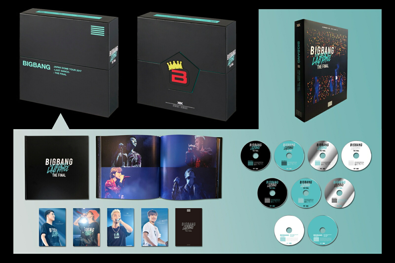 ��������ŵ��BIGBANGJAPANDOMETOUR2017-LASTDANCE-:THEFINAL(DVD7����+CD2���ȥ��ޥץ��б�+PHOTOBOOK)(�������������)(BIGBANG���ꥸ�ʥ������Ρ����դ�)[BIGBANG]