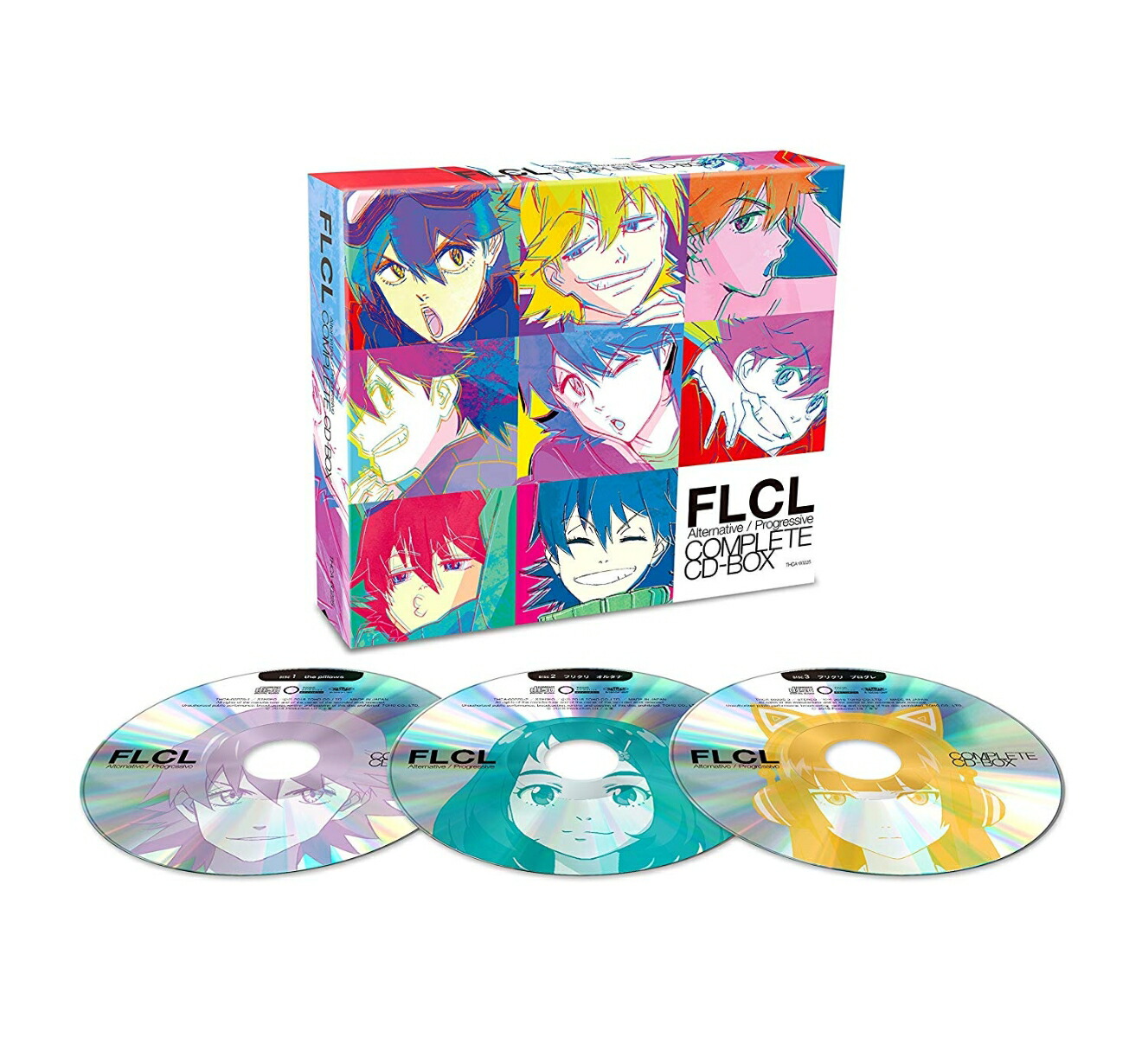 楽天ブックス: 劇場版「フリクリ オルタナ/プログレ」COMPLETE CD-BOX