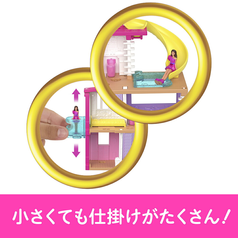 �С��ӡ�(Barbie)�ߥ˥С��ӡ����ɥɥ꡼��ϥ����ʥۥ磻�ȡ��ѡ��ץ�˥ޥ������ɡ���1���դ��������ͷ����ϥ����ɡ���ϥ���6�Ф���ԥ�HYF47