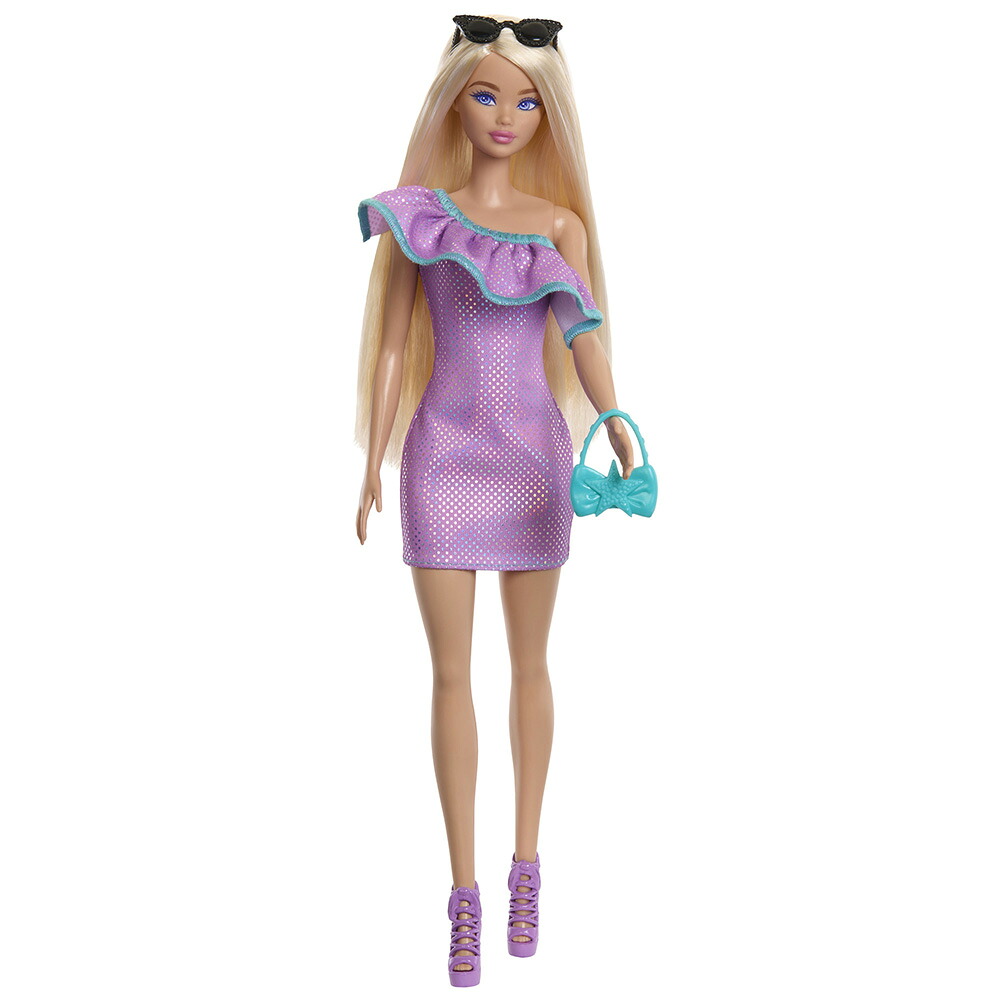 バービー(Barbie)ドール＆ファッションパーティースタイルセットきせかえ人形・ハウスままごと・ごっこ遊びバービー人形3歳からピンクHYT61