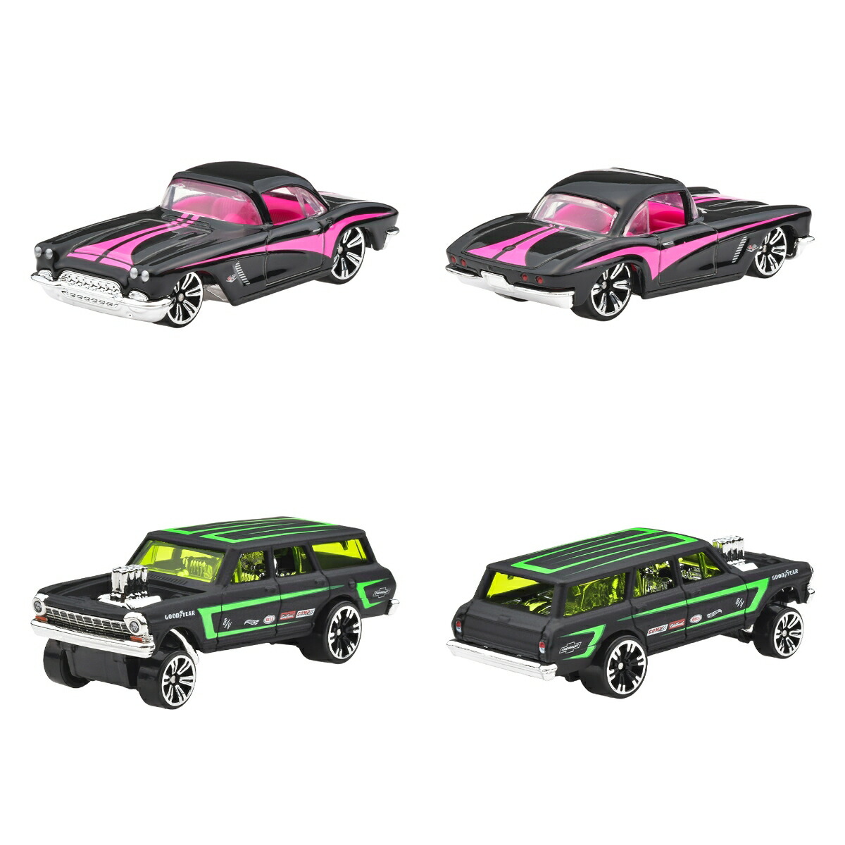 �ۥåȥ�������(HotWheels)�ͥ��󡦥��ԡ��������������Ⱦ��ʪ�������ߥ˥���10������BOX����3�Ф���ޥ��HLH72-986F