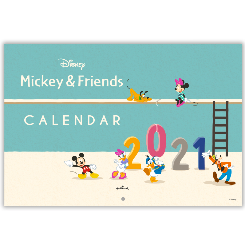 楽天ブックス 日本ホールマーク ディズニー カレンダー21年 壁掛け 大 ミッキーと仲間たち カレンダー 本