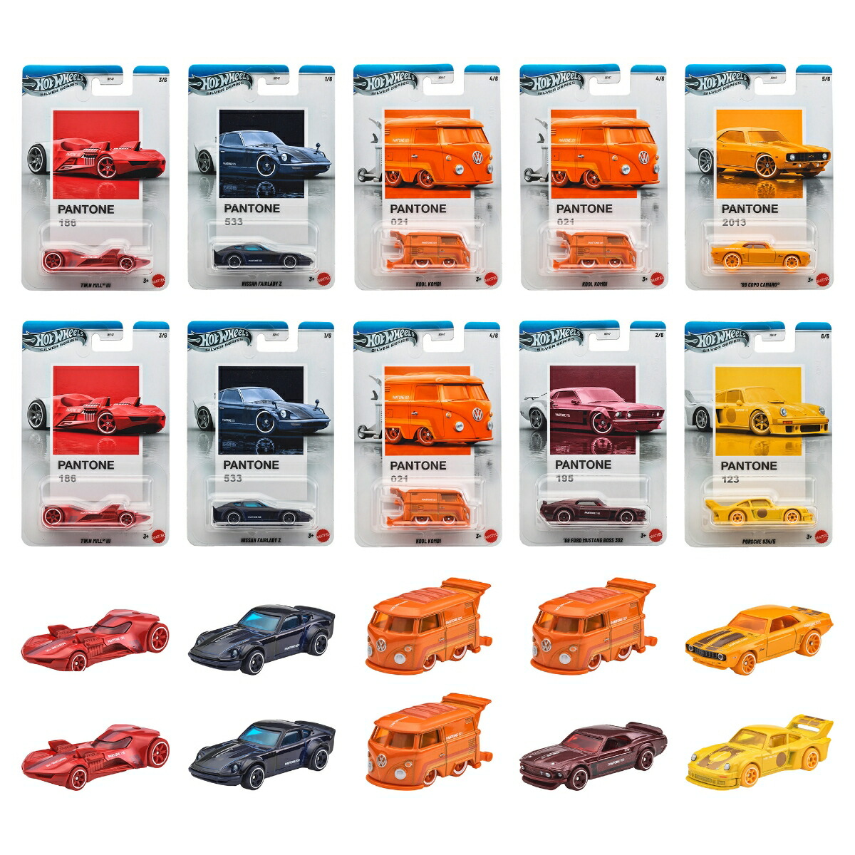 �ۥåȥ�������(HotWheels)�ѥ�ȡ��󥢥�����-���󥻥åȡ��졼�����ʪ�������ߥ˥���10������BOX����3�Ф���ޥ��JKY47-986A