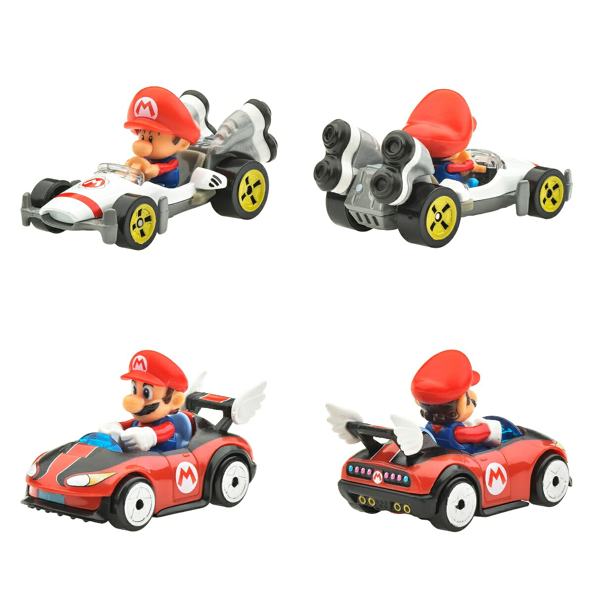 ホットウィール(HotWheels)マリオカートアソート乗り物おもちゃミニカー8台入りBOX販売3歳からマルチGBG25-988B