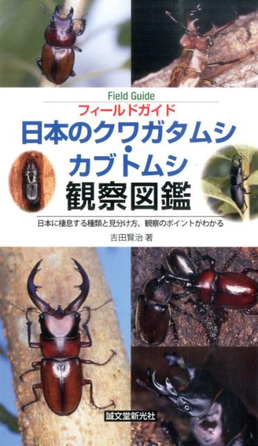 楽天ブックス フィールドガイド日本のクワガタムシ カブトムシ観察図鑑 日本に棲息する種類と見分け方 観察のポイントがわか 吉田賢治 本