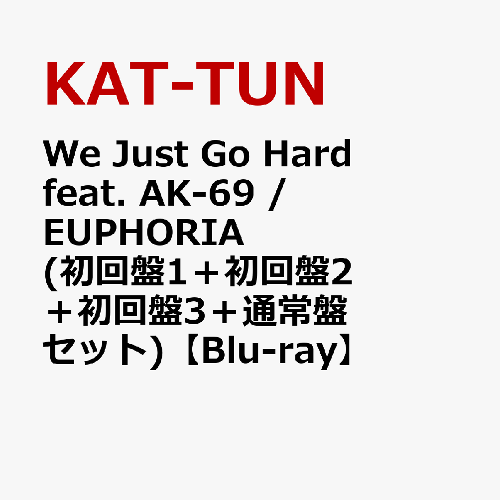 楽天ブックス: We Just Go Hard feat. AK-69 / EUPHORIA (初回盤1(Blu