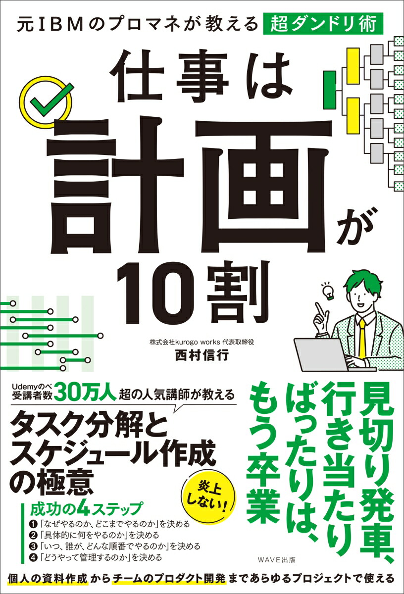 仕事は計画が10割元IBMのプロマネが教える超ダンドリ術[西村信行]