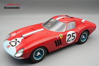 テクノモデル 1/12 フェラーリ 250 GTO 64 ル・マン24時間 6位入賞車 1964 #25 Maranello Concessionaires car #25 I. Ireland/T. Maggs/J. Stewart 【TM12-05D】 (ミニカー)画像