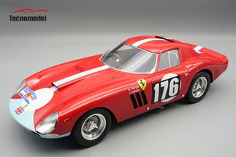 テクノモデル 1/12 フェラーリ 250 GTO 64 ツールドフランス 1964 #176 D. Piper/J. Siffert 【TM12-05E】 (ミニカー)画像