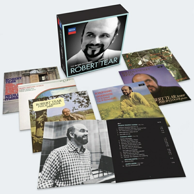 ブックス: 【輸入盤】ロバート・ティアー／アーゴ・リサイタル録音集（14CD） - Tenor Collection - 0028948515448 : CD
