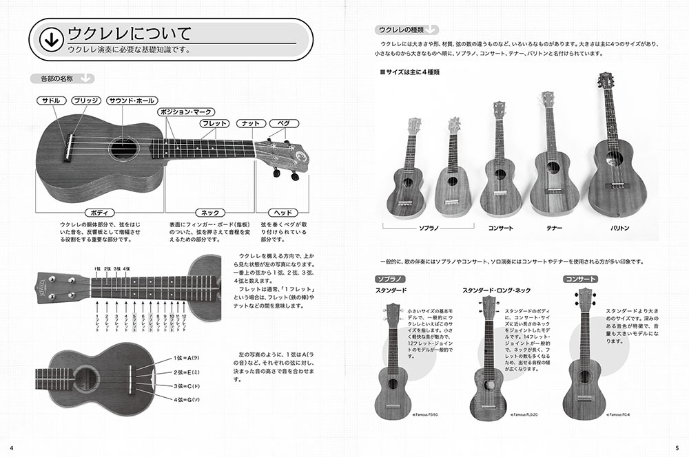 初心者でも弾いて歌えるウクレレ・ベスト・ソング・ブック[模範演奏動画全曲試聴][まはろ(ウクレレYouTuber)]